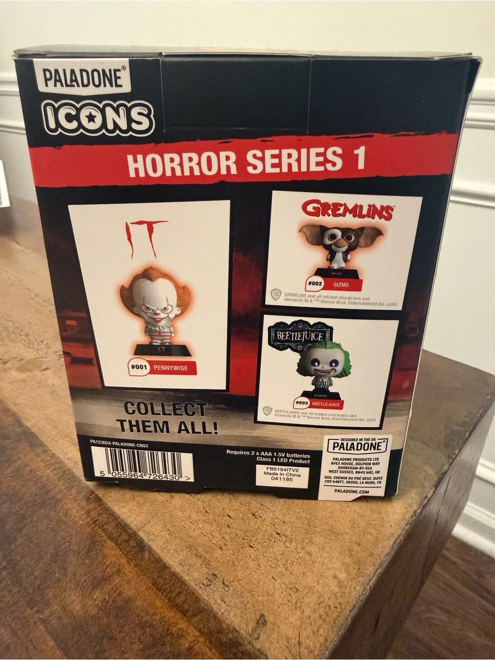 Pennywise Light Figure - White and Orange Kids Toy